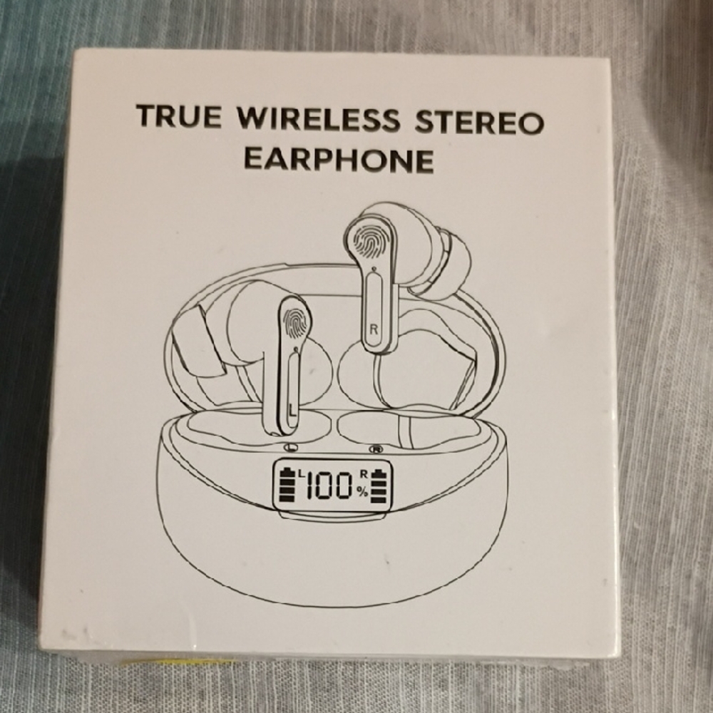 💜True Wireless Stereo Earphones - White